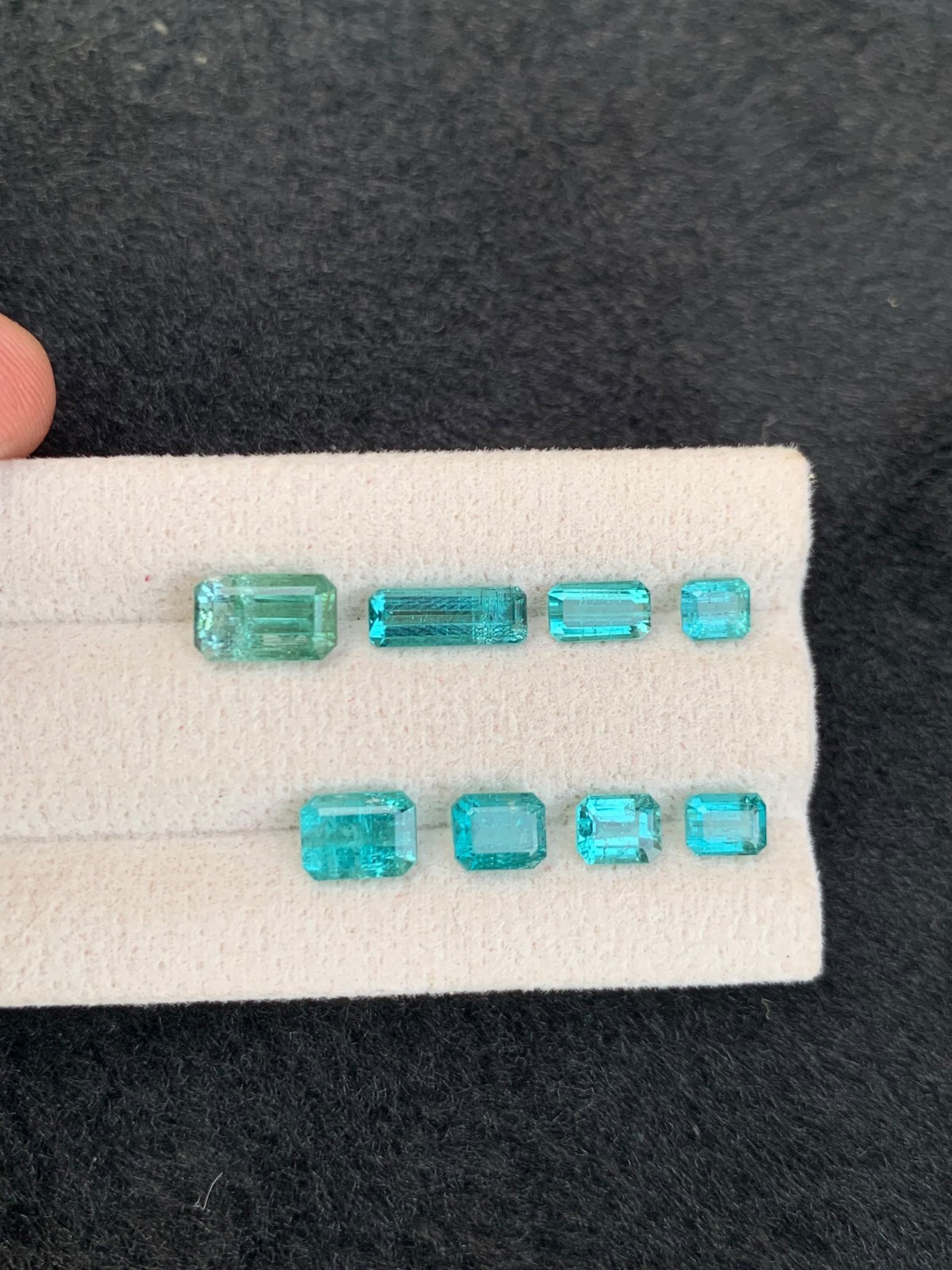 Natural Tourmaline Lot 8 Pcs 6.70ct Afghanistan Unheated Untreated Gemstones