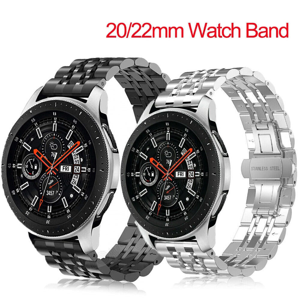 Stainless Steel Band Strap For Fossil Gen 6 5 5e 44mm/Gen 5 LTE 45mm/Julianna