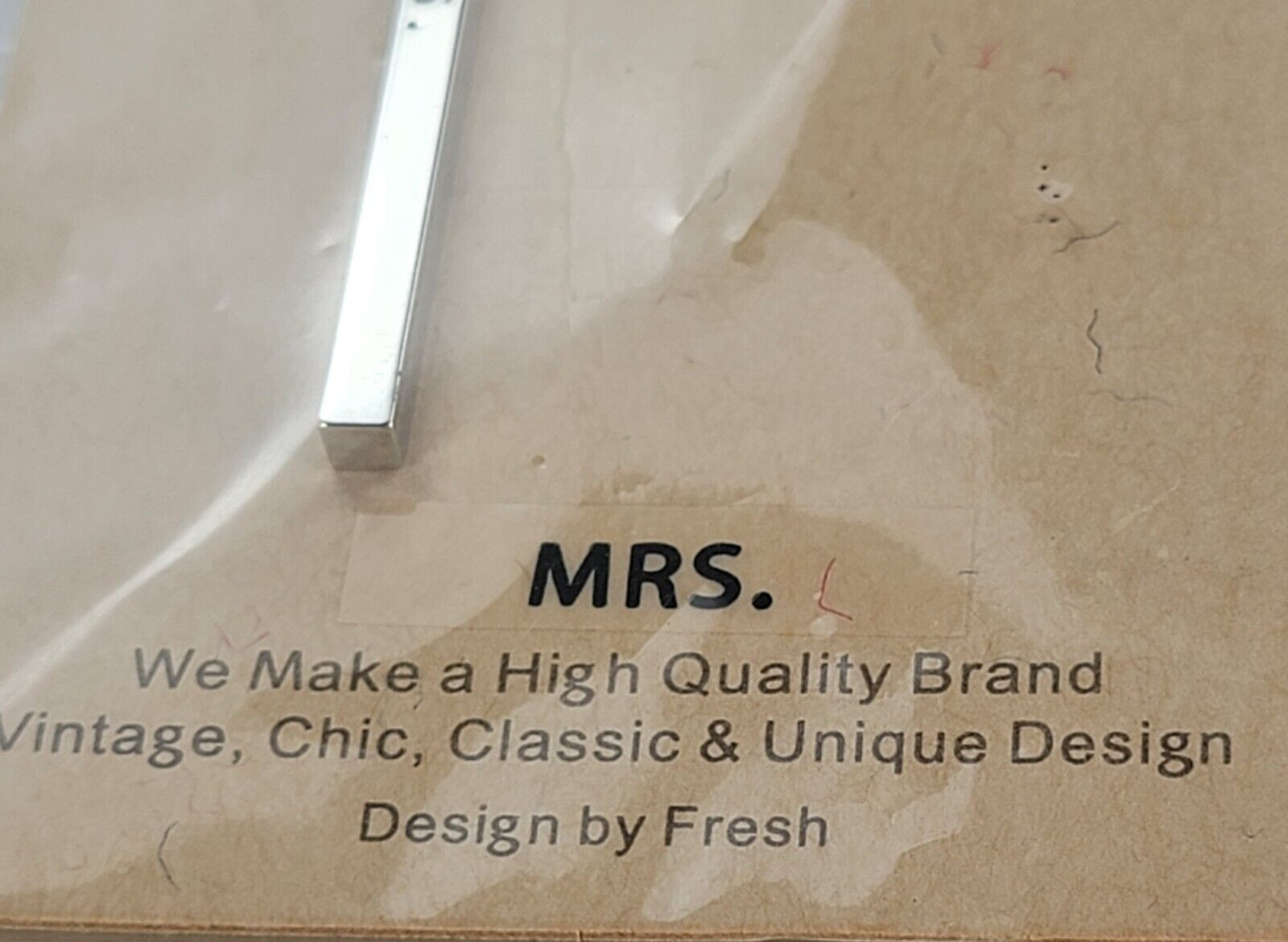 FRESH & Co. Mrs. And Just Married Stick Pendant Necklace Set Of 2 Bridal