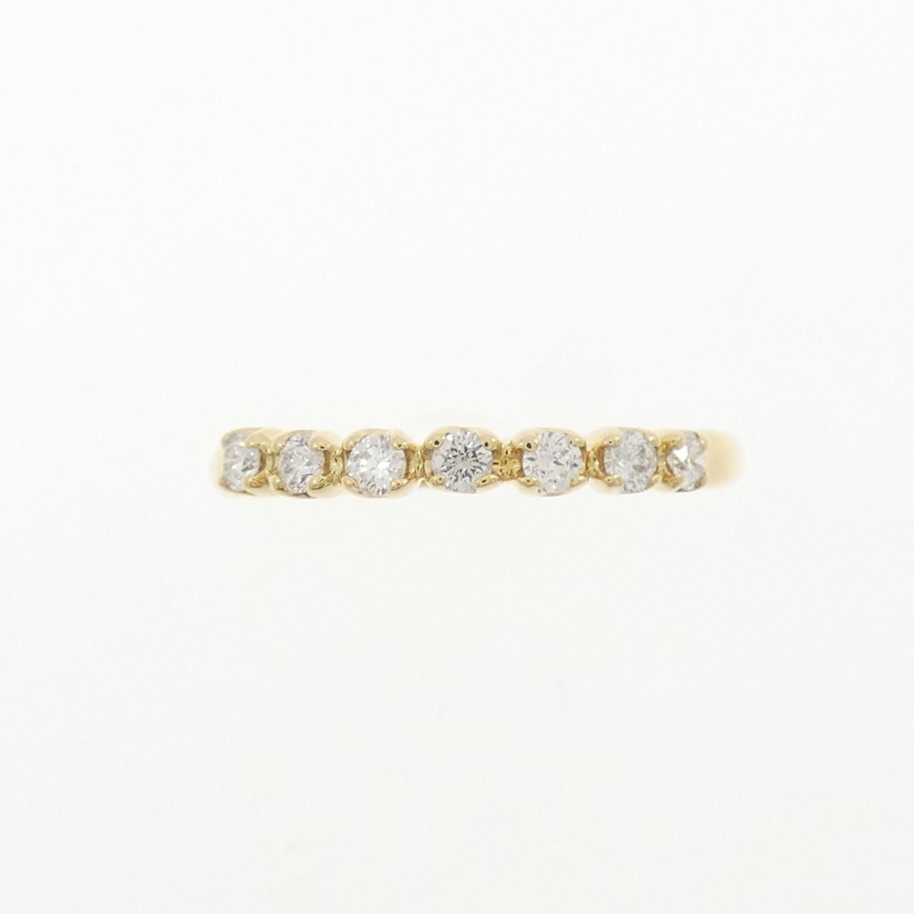 Authentic K18YG Diamond Ring 0.15CT #230-000-322-6208