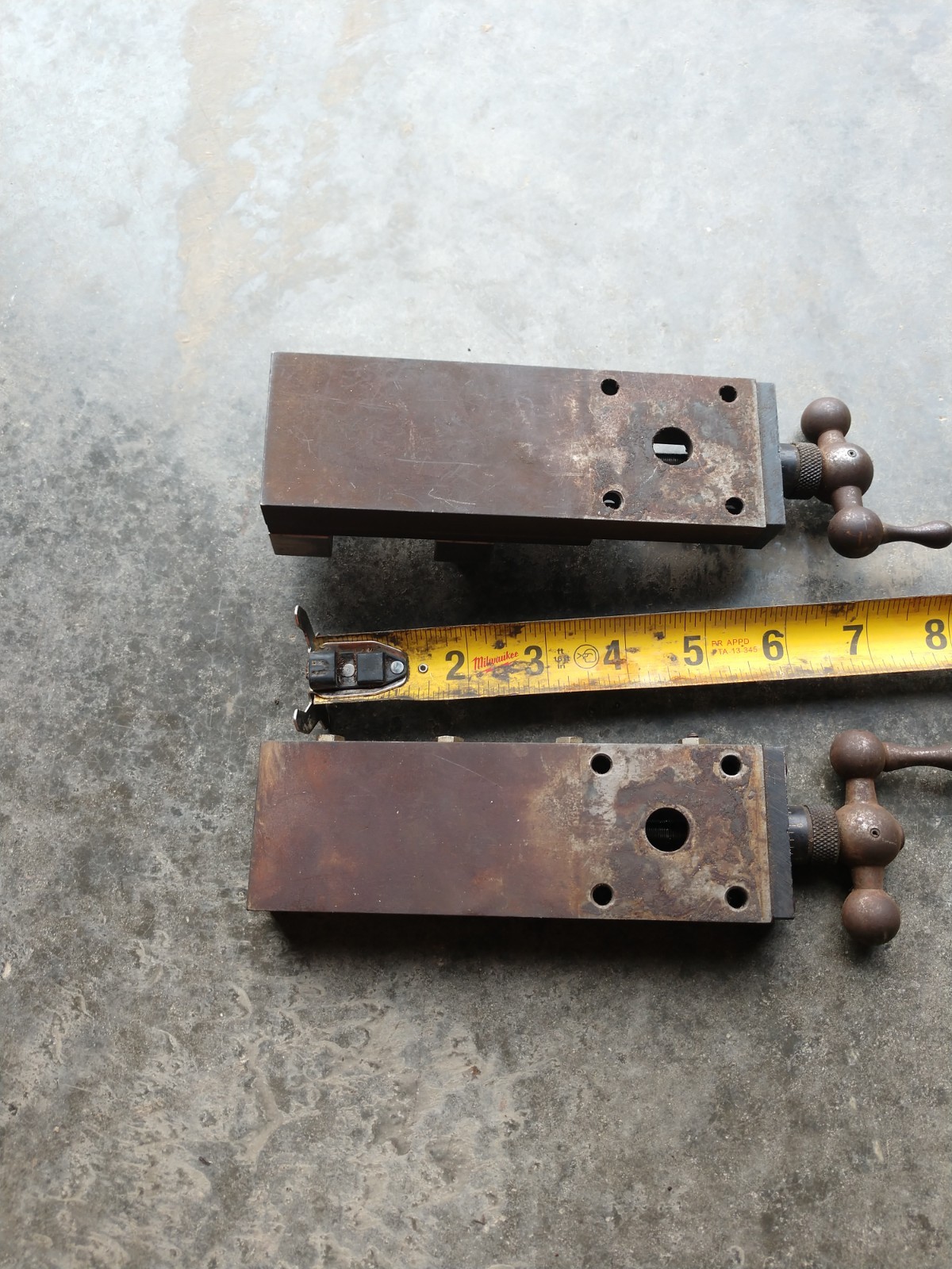 Lot of 2 Vintage Compound Lathe Slide | Watchmakers’ Lathe parts