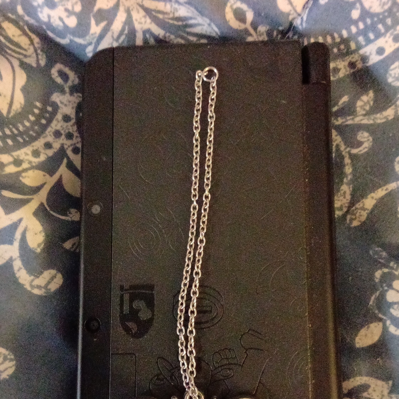 Silver Tone Metal Cable Chain Necklace, No Stone, 0 Gemstones