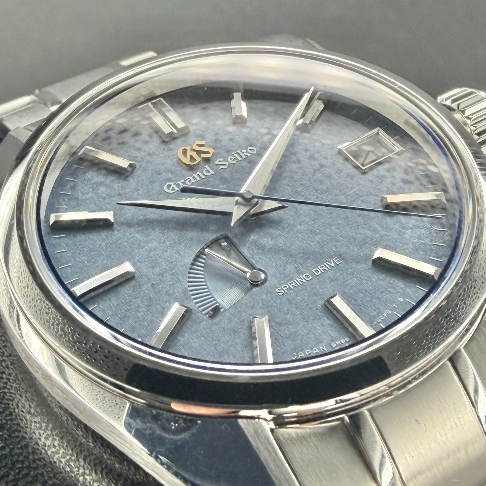 2024 Grand Seiko Blue Kirazuri 40mm Stainless Steel Automatic Watch SBGA507 B+P