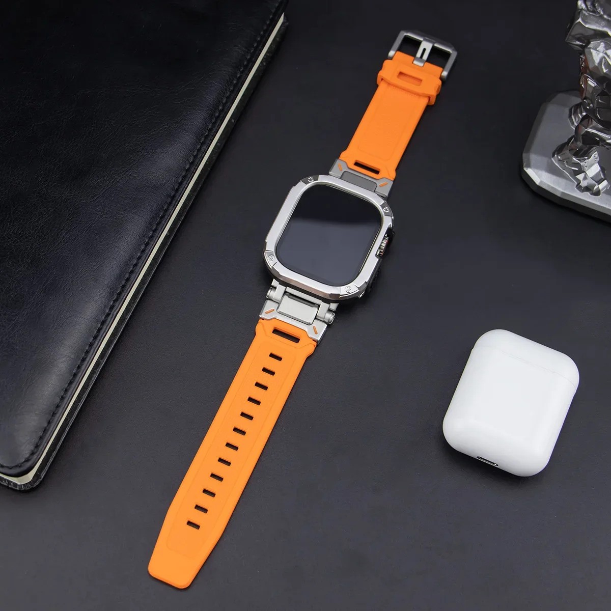 Band Case for Apple Watch 49mm 46mm 45mm 44mm Series 11 10 9 8 7 SE Ultra iWatch