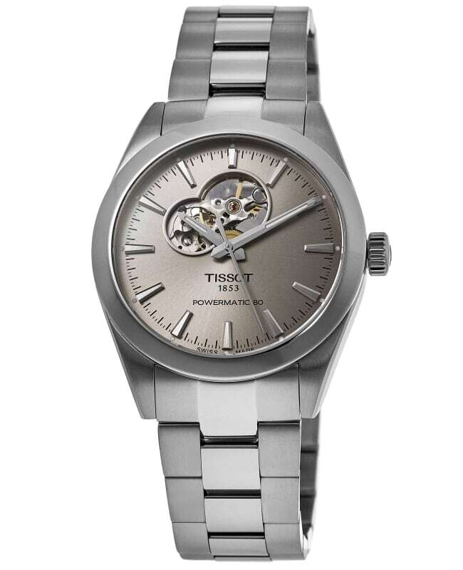 New Tissot Gentleman Open Heart Automatic Men’s Watch T127.407.11.081.00
