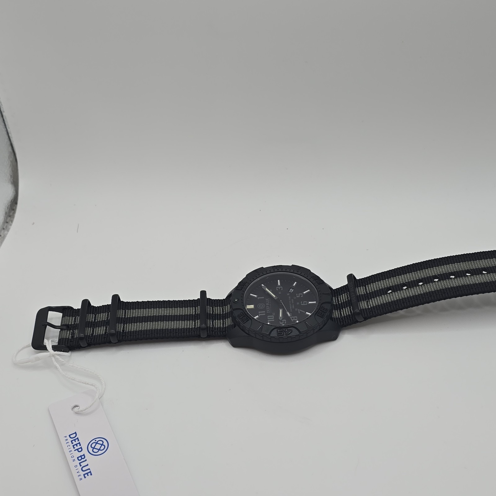 Deep Blue Men’s Daynight PC Automatic Watch Black Dial 44mm T 100