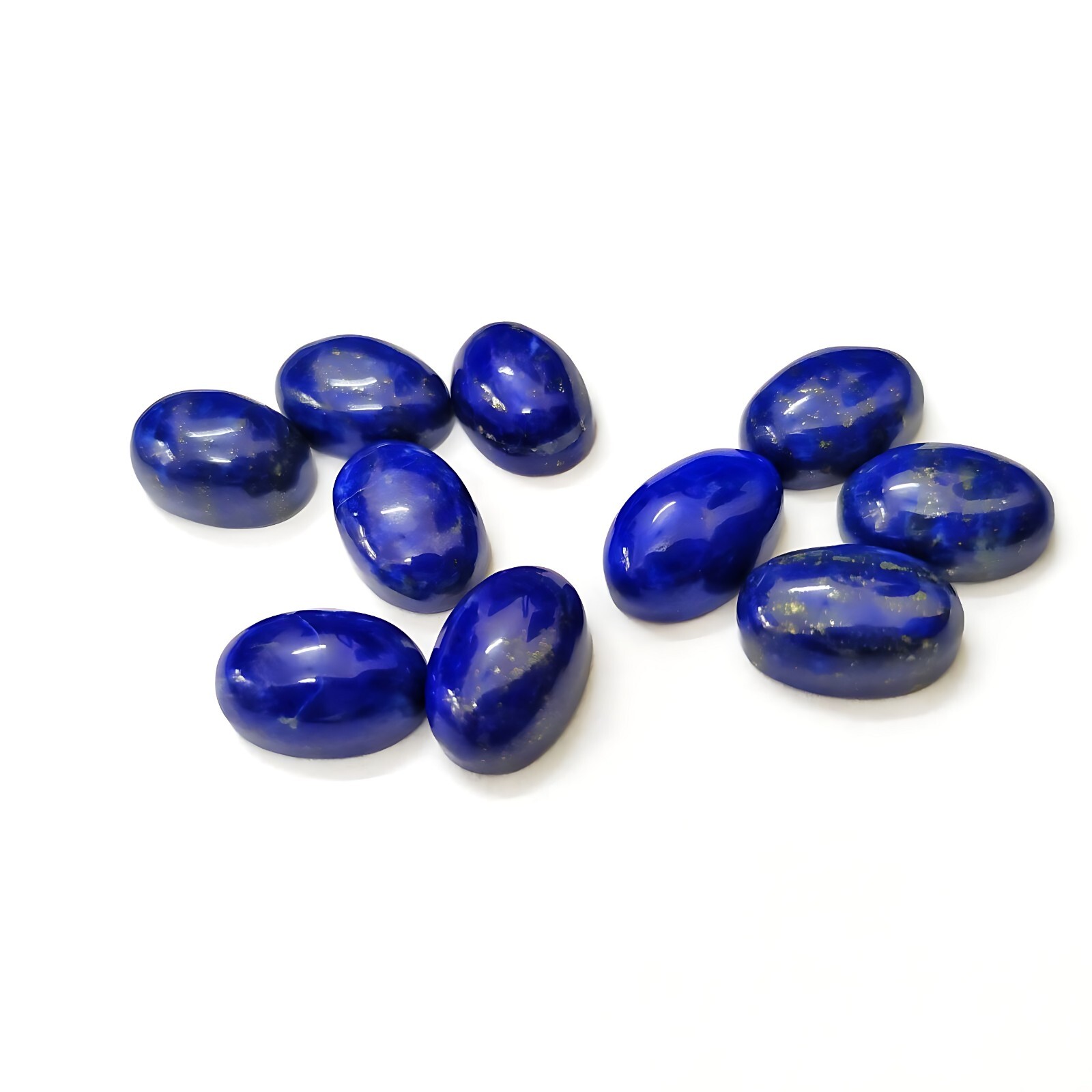 Natural Lapis Lazuli Oval Cabochon AAA Grade Loose Gemstones for Jewelry Making