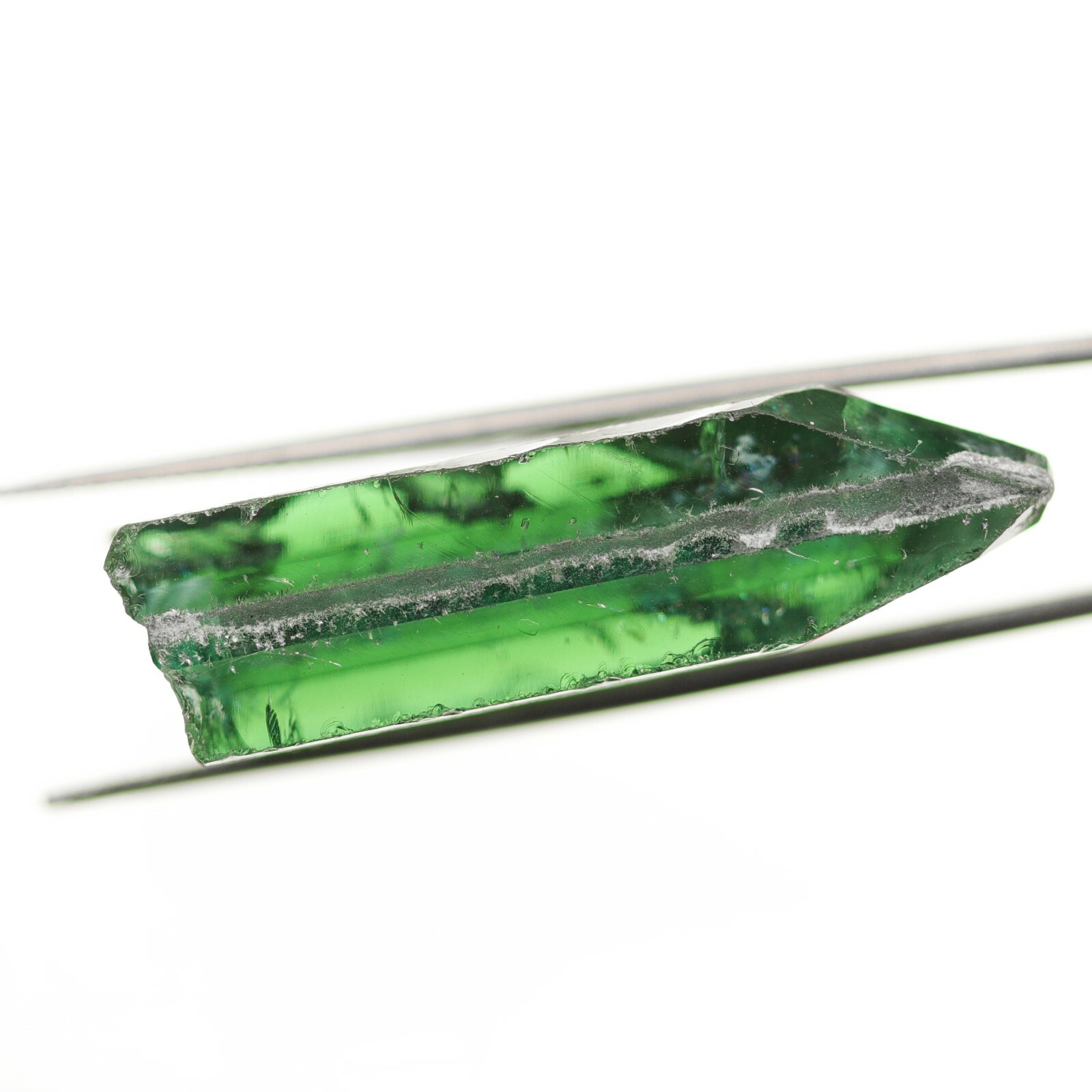 59.88ct Hydrothermal Green Beryl Collectible Crystal With Seed Lab Grown Rough