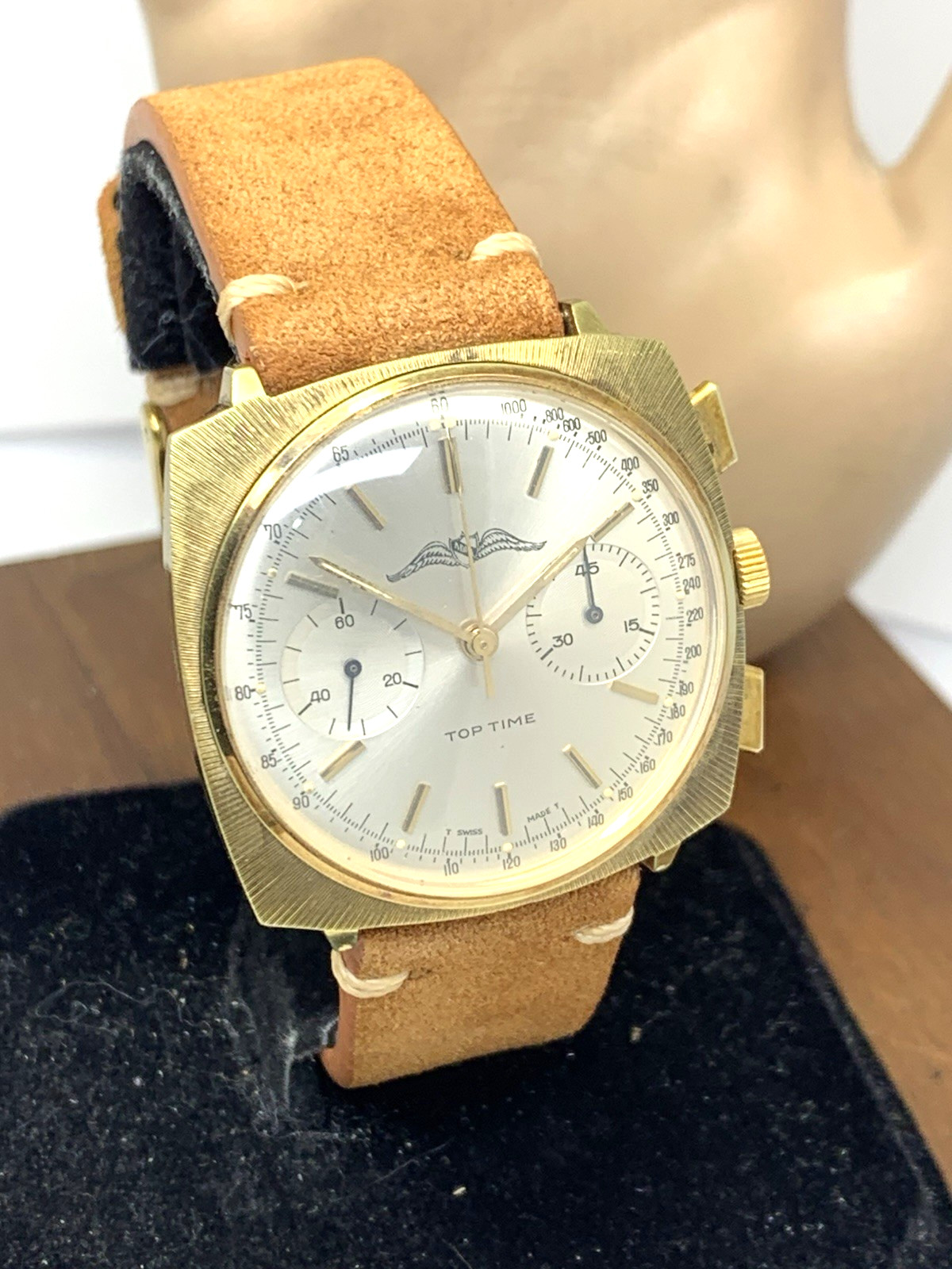 Breitling Top Time AOPA Logo Ref. 2009 Men’s Watch 1967 Swiss Chronograph 37mm