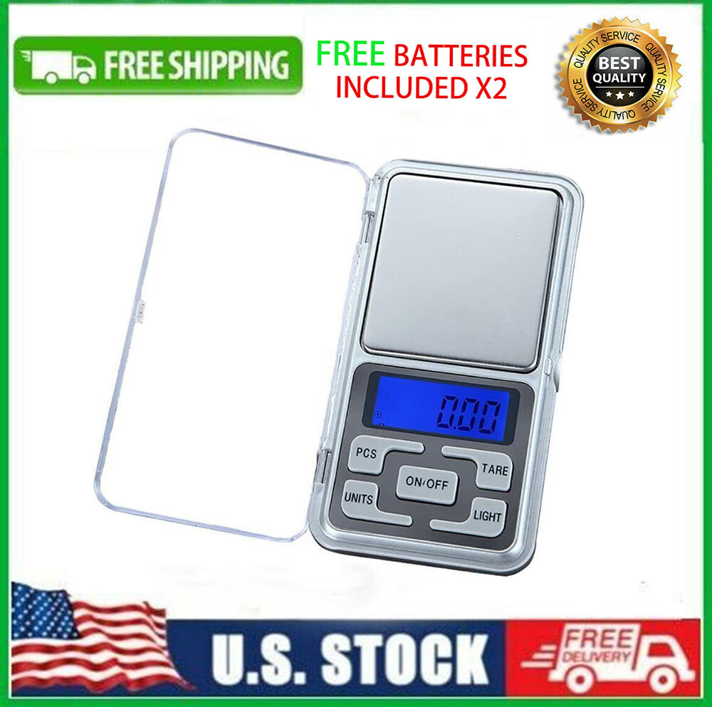 0.01g – 200g Gram Mini Digital LCD Balance Weight Pocket Jewelry Diamond Scale