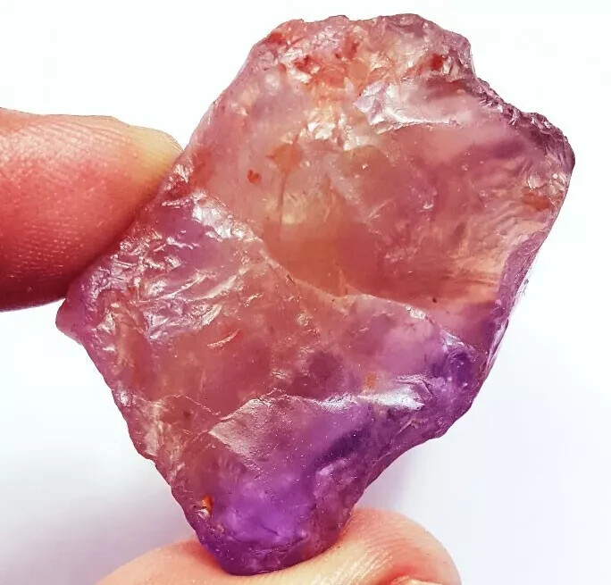 111.90 Ct 100% Natural Brazilian Ametrine Rough Certified Loose Gemstone On eBay
