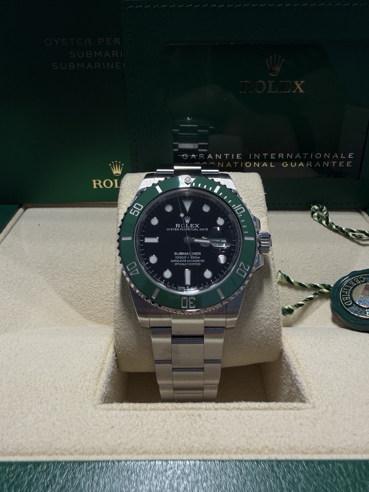 2021 Rolex Submariner Starbucks 126610LV MINT! FULL SET! DESIRABLE MARK 1 BEZEL!
