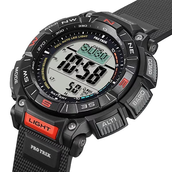 CASIO PRO TREK PRG-340-1JF Tough Solar Triple Sensor Outdoor Watch New