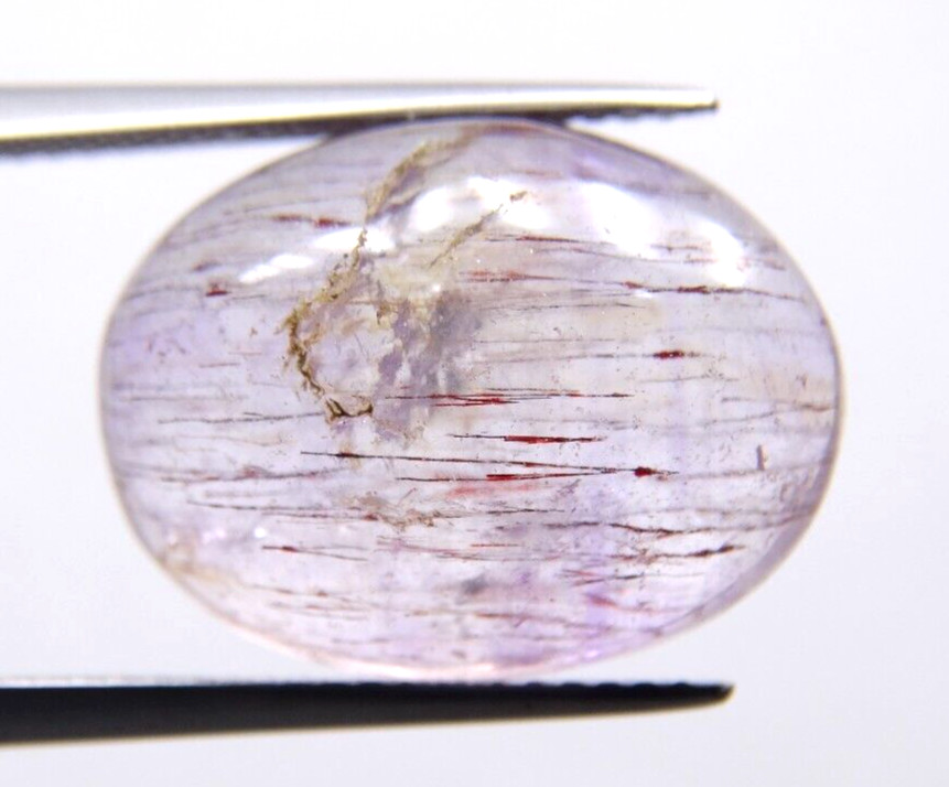 IP22 Super Seven melody stone 11.35ct 13x18x7mm oval lepidocrocite cab cabochon