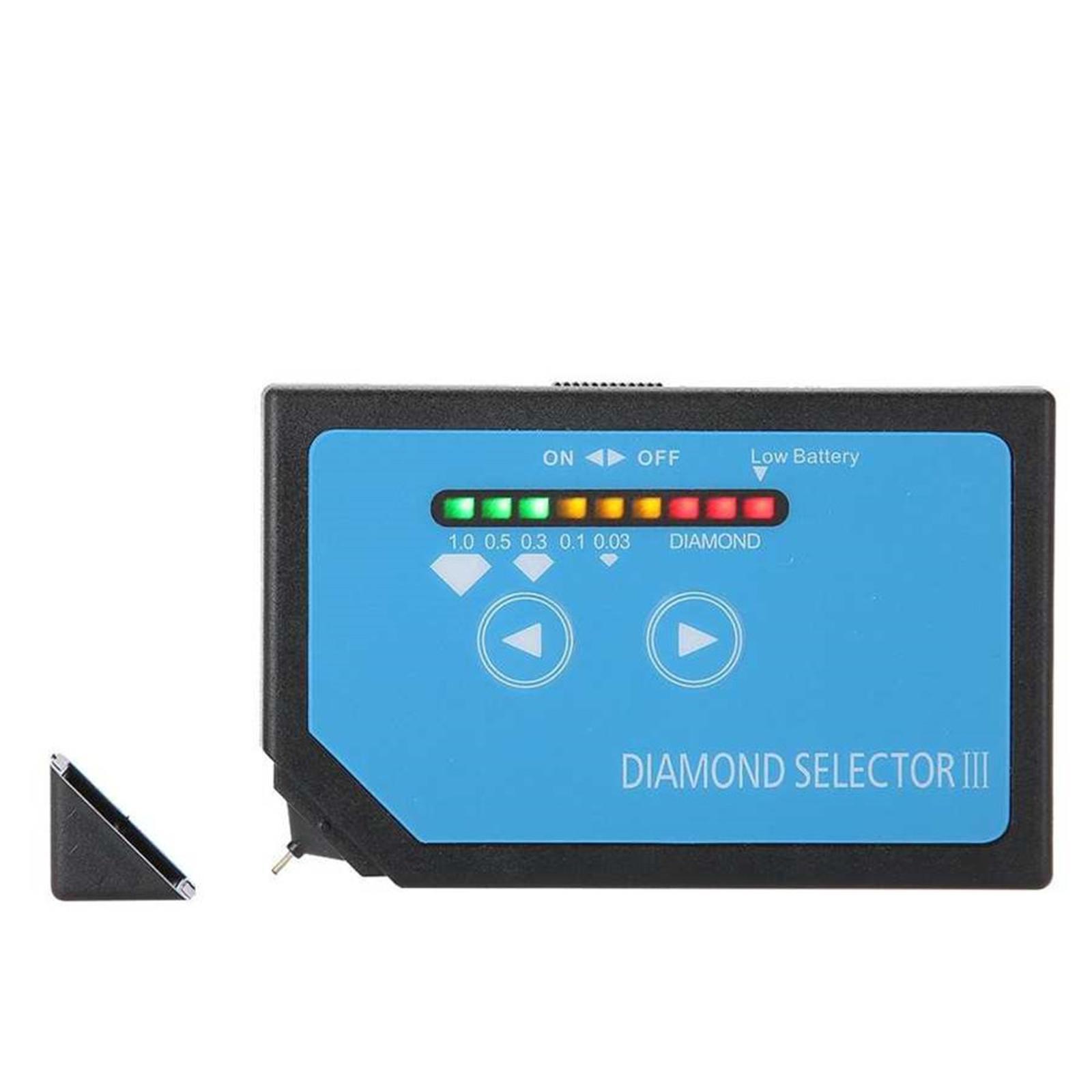 Portable Diamond Gem Tester Selector III w/ Case Gemstone Platform Jeweler Tool