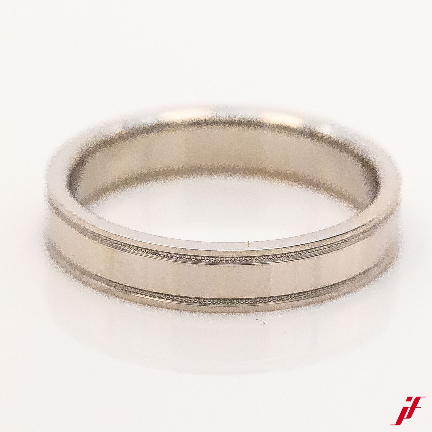Ring Tiffany & Co. Togther 950 platinum without stone size 57-value €2,300