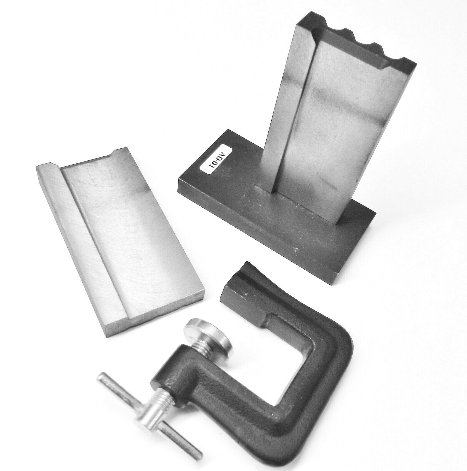 Cast Iron Ingot Mold Reversible Plate & 3 Wire Grooves Upright Mold 120mm Tall