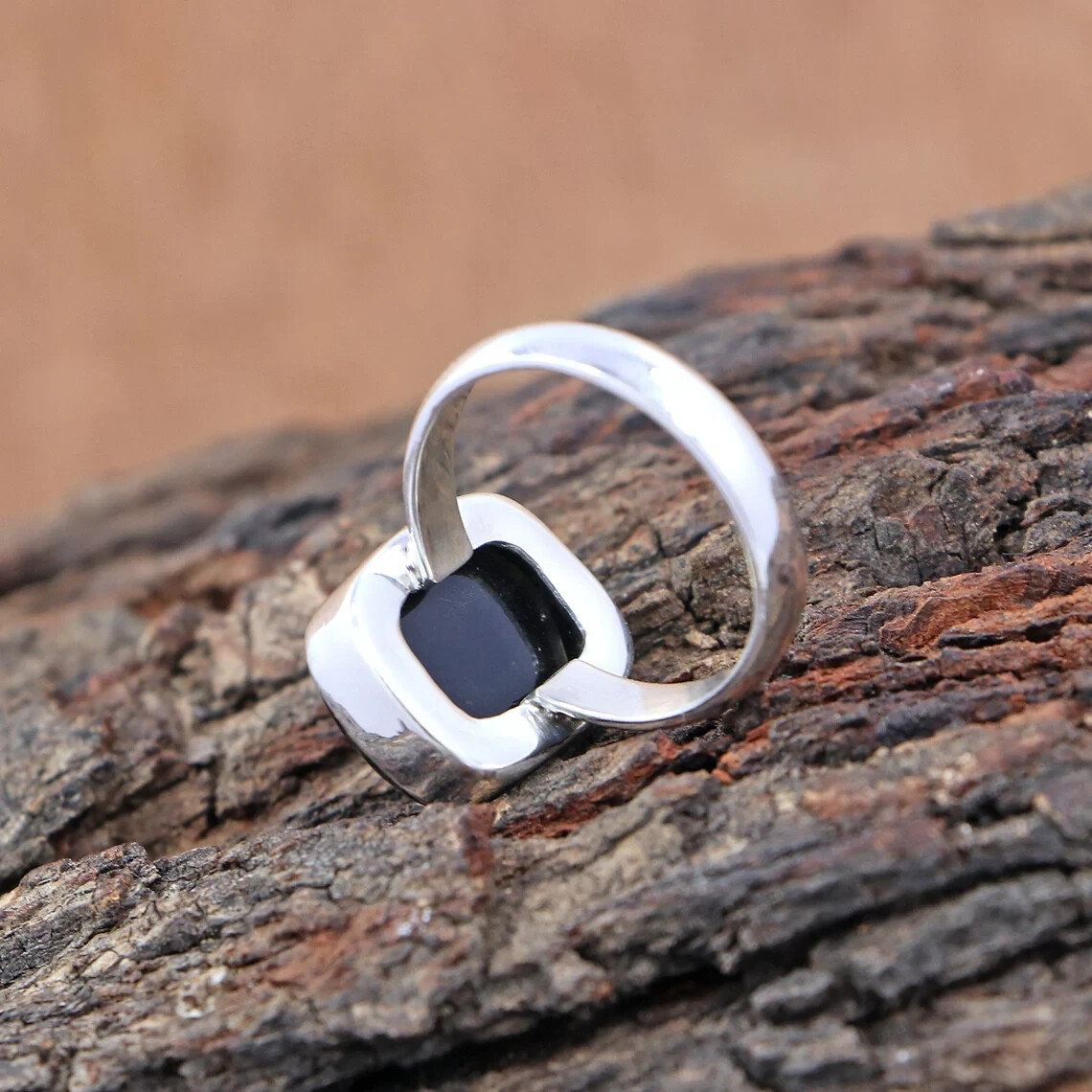 Classic Ring Of Black Onyx 925 Sterling Silver Handmade Ring Perfect Ring Gift