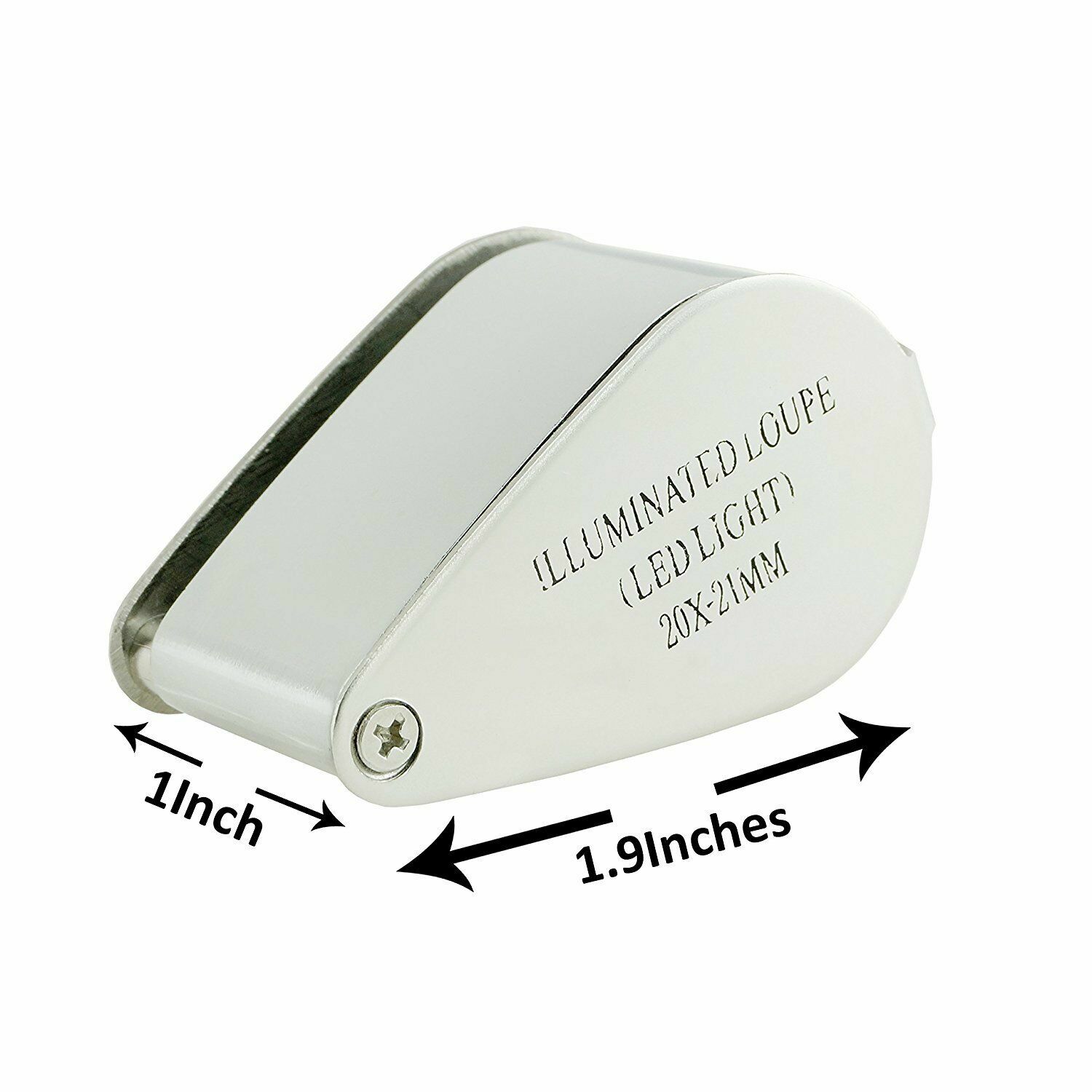 30PK 20X LED Illuminated Jewelers Jewelry Loupe Magnifier Magnifying Glass Lens