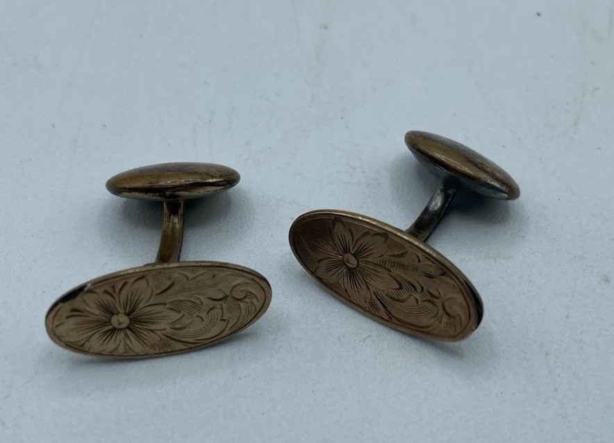 Vintage LARTER & SONS 6 Pc Cufflinks Set In Original Box Plus Bonus Pieces