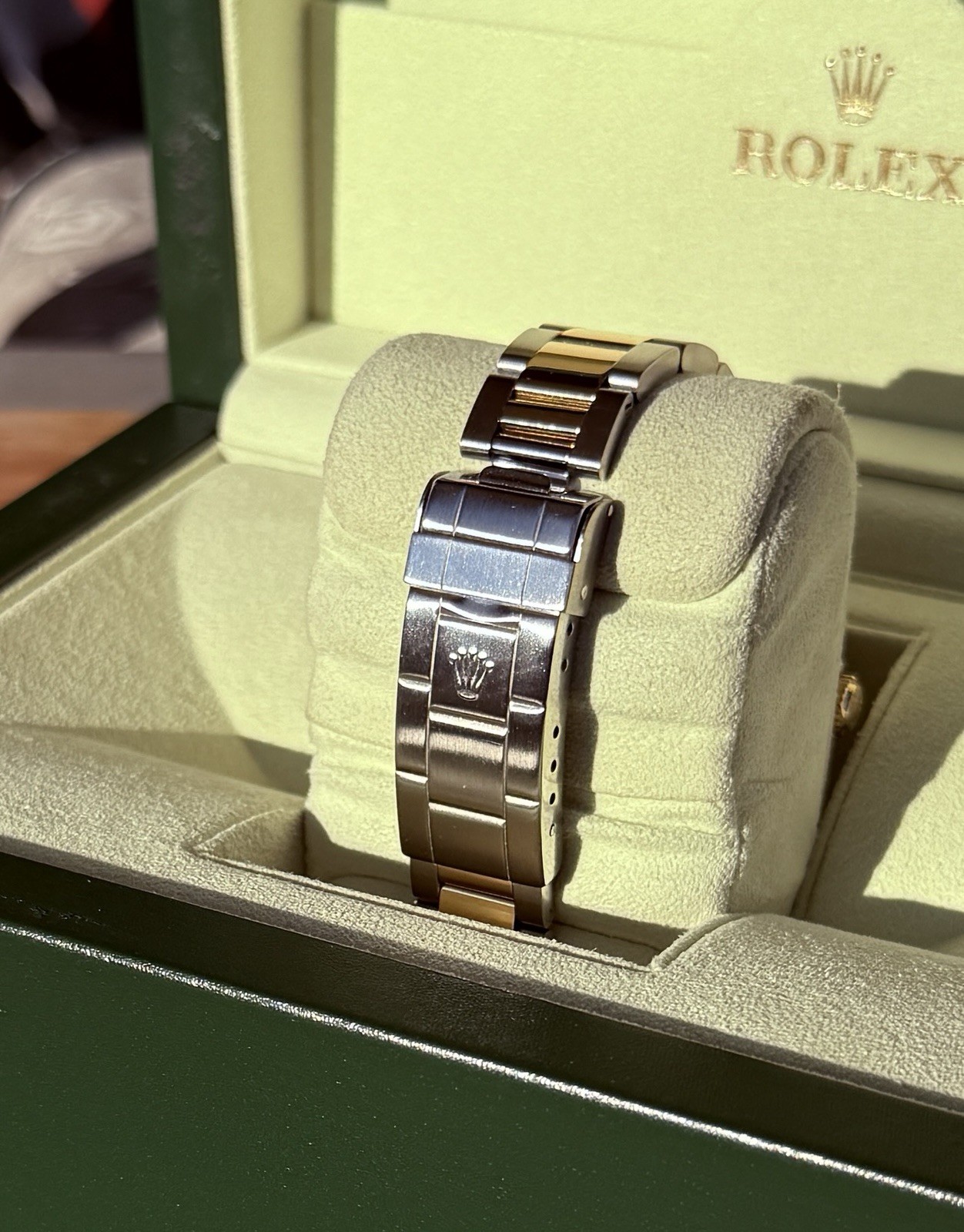 1990 Rolex Submariner Date 40mm 16613 LN Black 18K Two-Tone Yellow Gold Oyster