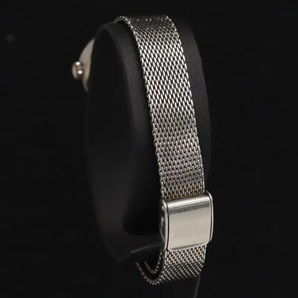 Working Seiko Queen Seiko 1020-0010 Manual Winding Silver Dial 23 Jewels Ladies