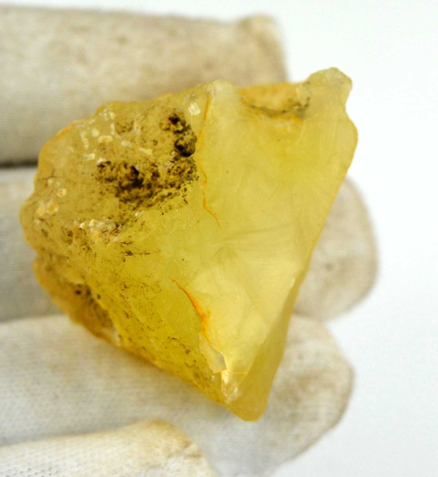 Australian Yellow Opal Healing Gemstone Rough Natural Untreated