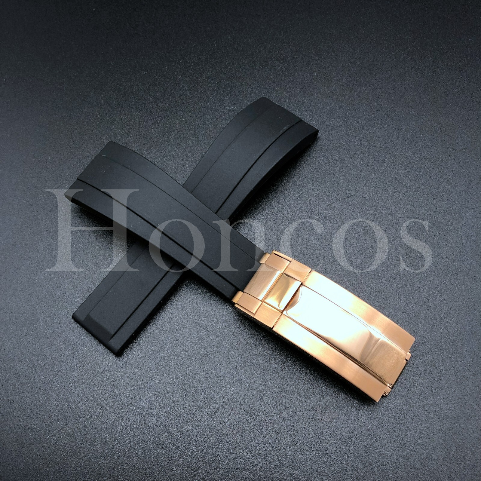 20 21 22MM RUBBER STRAP BAND FITS FOR ROLEX DATEJUST SUB GMT DAYTONA REPLACEMENT