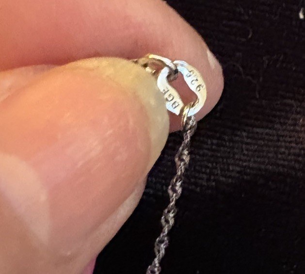 First Methodist Church Pendant & 20 Inch Sterling Silver Chain Necklace