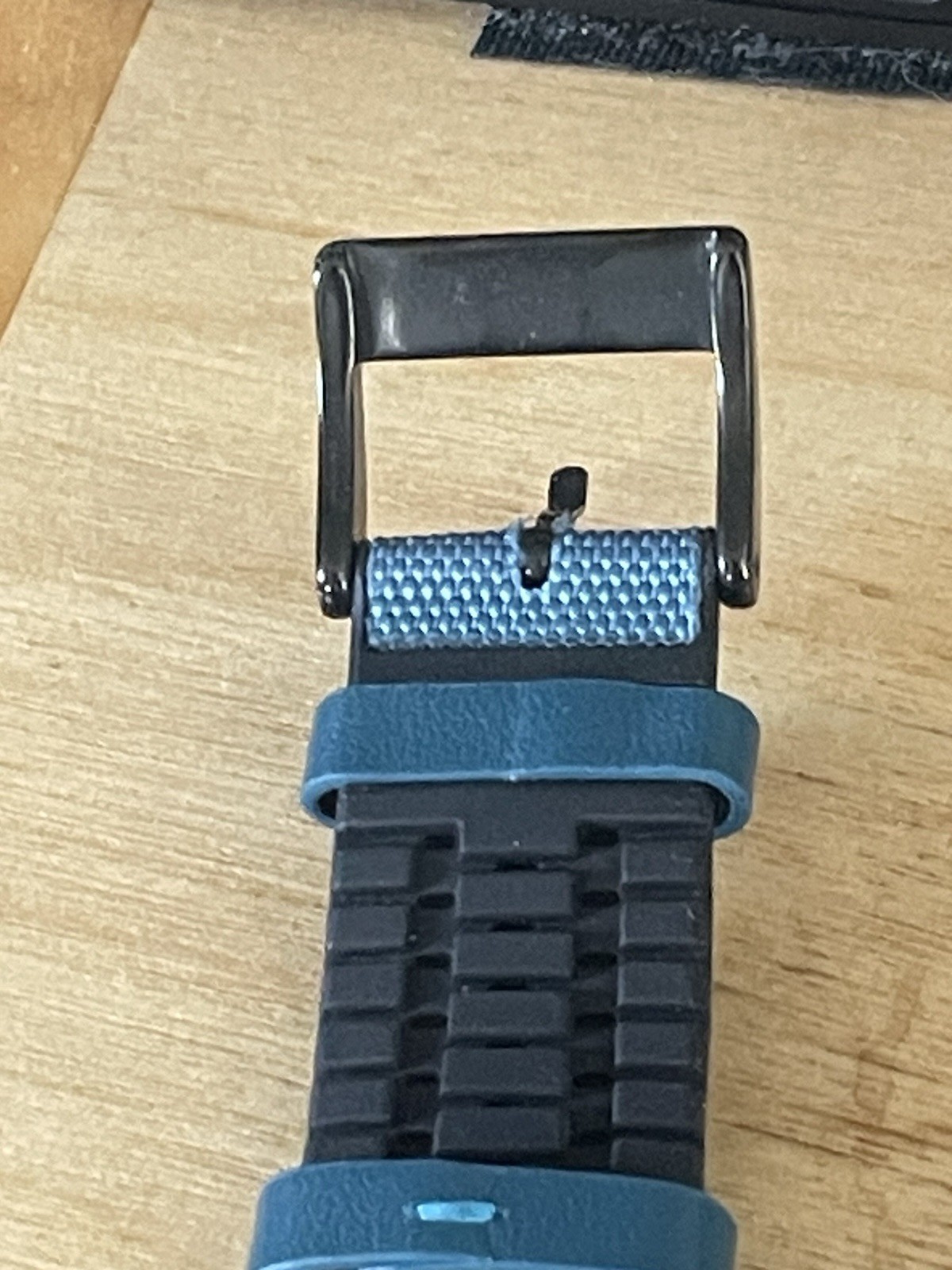 Emporio Armani AR11023 Luigi on Blue Rubber/Nylon Strap 46mm. From Edinburg.