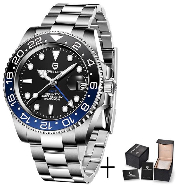 Pagani Design V3 Gmt Men’s Luxury Automatic Sapphire Waterproof Watch 40mm