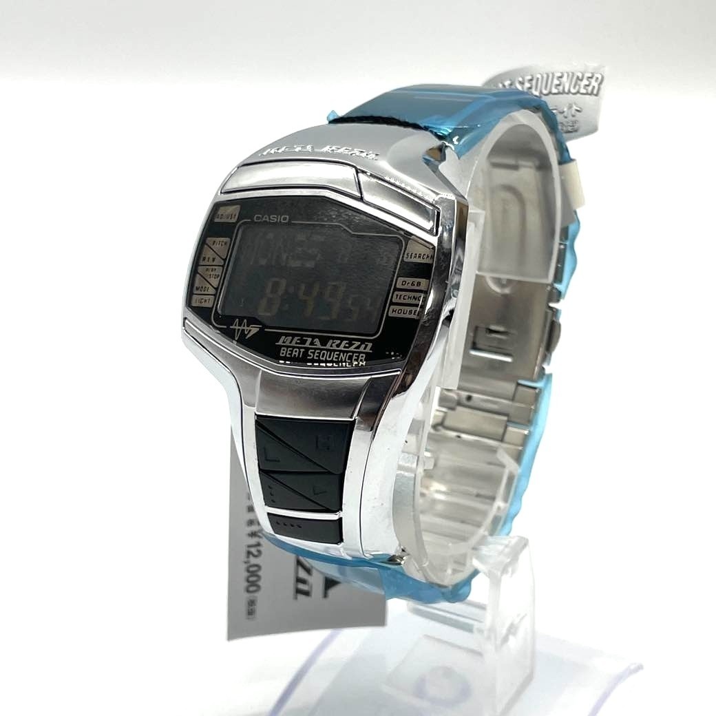 Casio ME7A ME-201-1 Vintage Quartz Digital Beat Sequencer Watch Rare In Hand