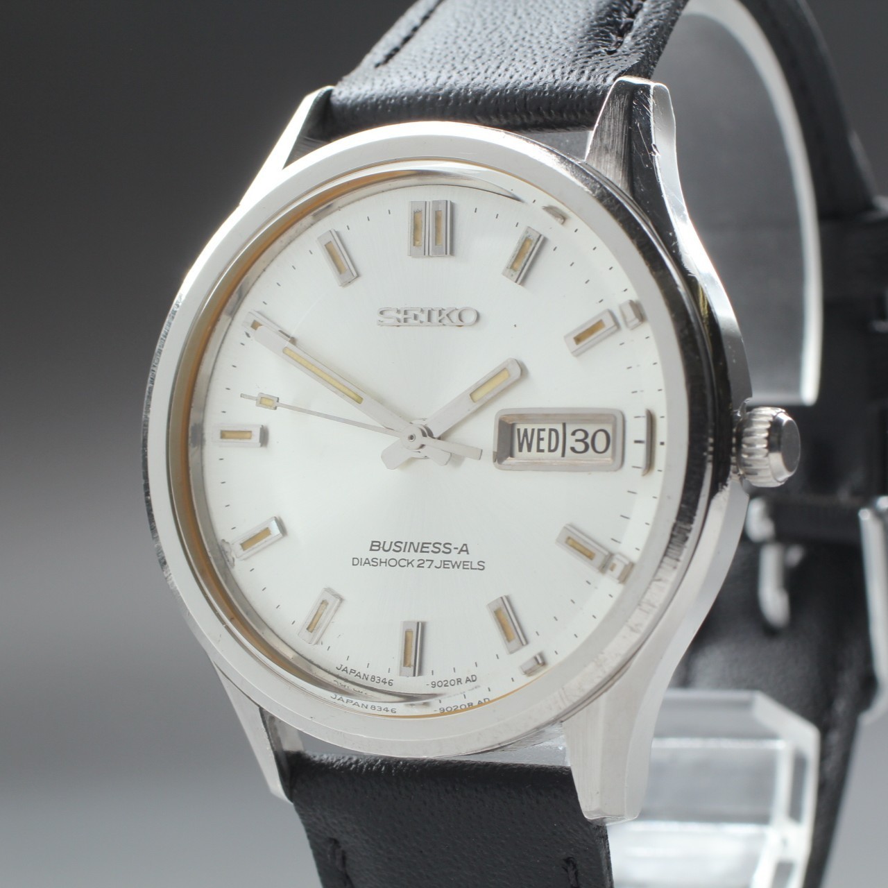 Vintage [Exc+5] Seiko Business-A 8346-9000 27 Jewels Men’s Automatic Watch U291