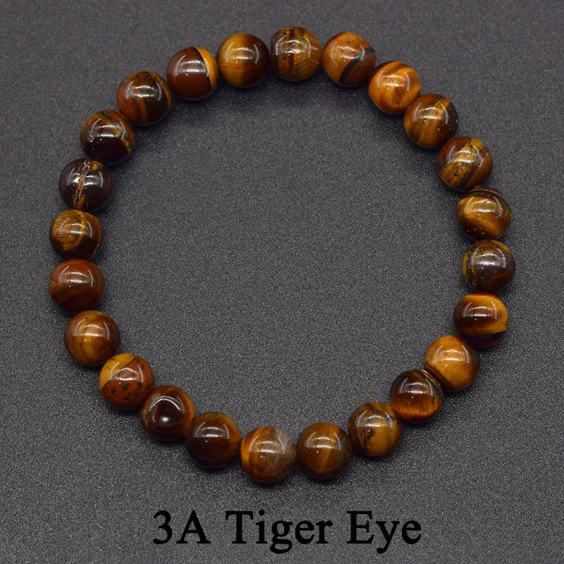 Garnet Bracelet Natural Stone Beaded Band Red Energy Healing Women 1 Pc