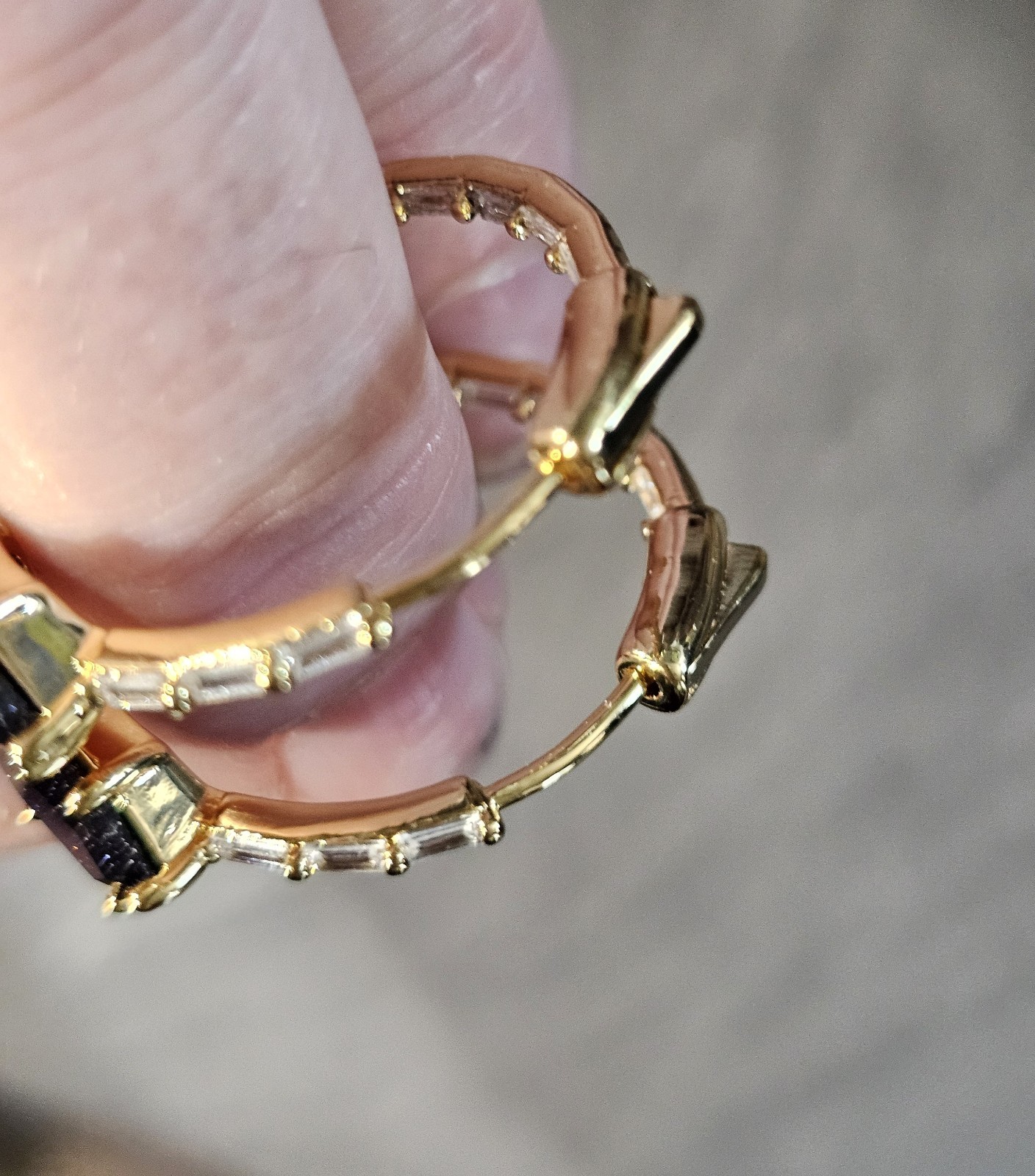 Untamed Bomb Party Wild Disobedience Lab Onyx Sandstone Earrings Gold Plating