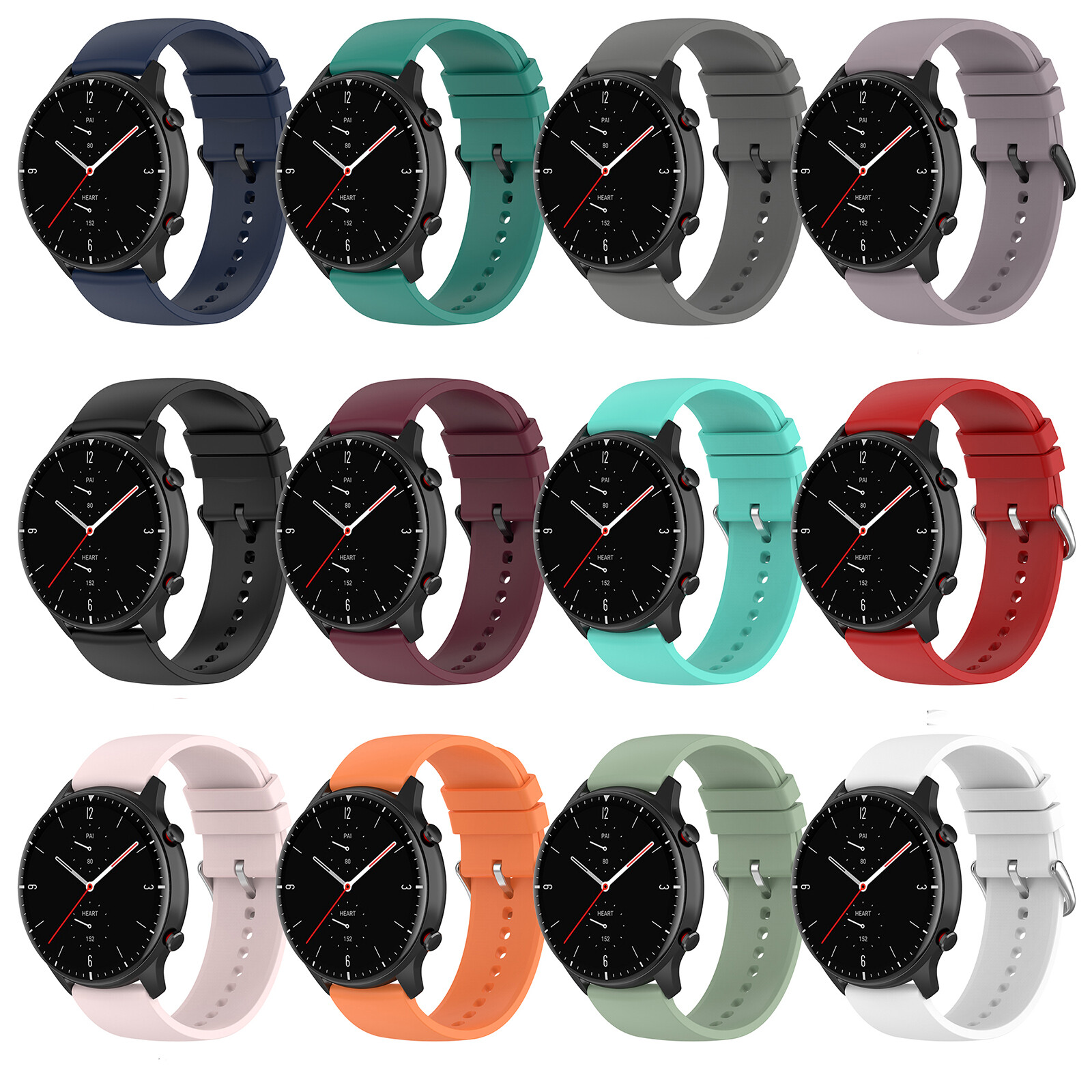 Watch Strap Watch Band for Amazfit GTR3/GTR2/GTR3 Pro/GTR 2e/3 StratoS/GTR 47MM