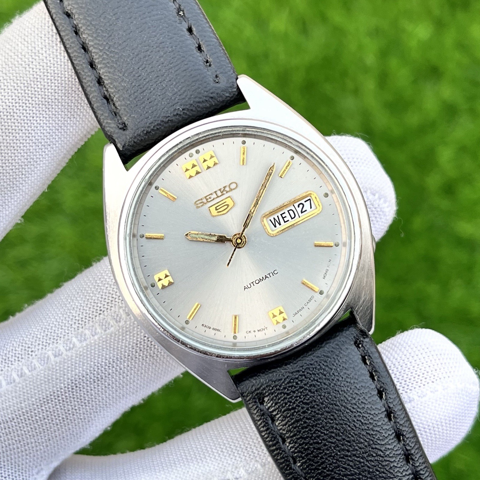Vintage Seiko 5 Dress Formal Automatic Japan Made Men’s Watch Cal 6309