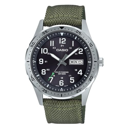 Casio Men’s Watch MTP-S120L-3AVCF Black/Green