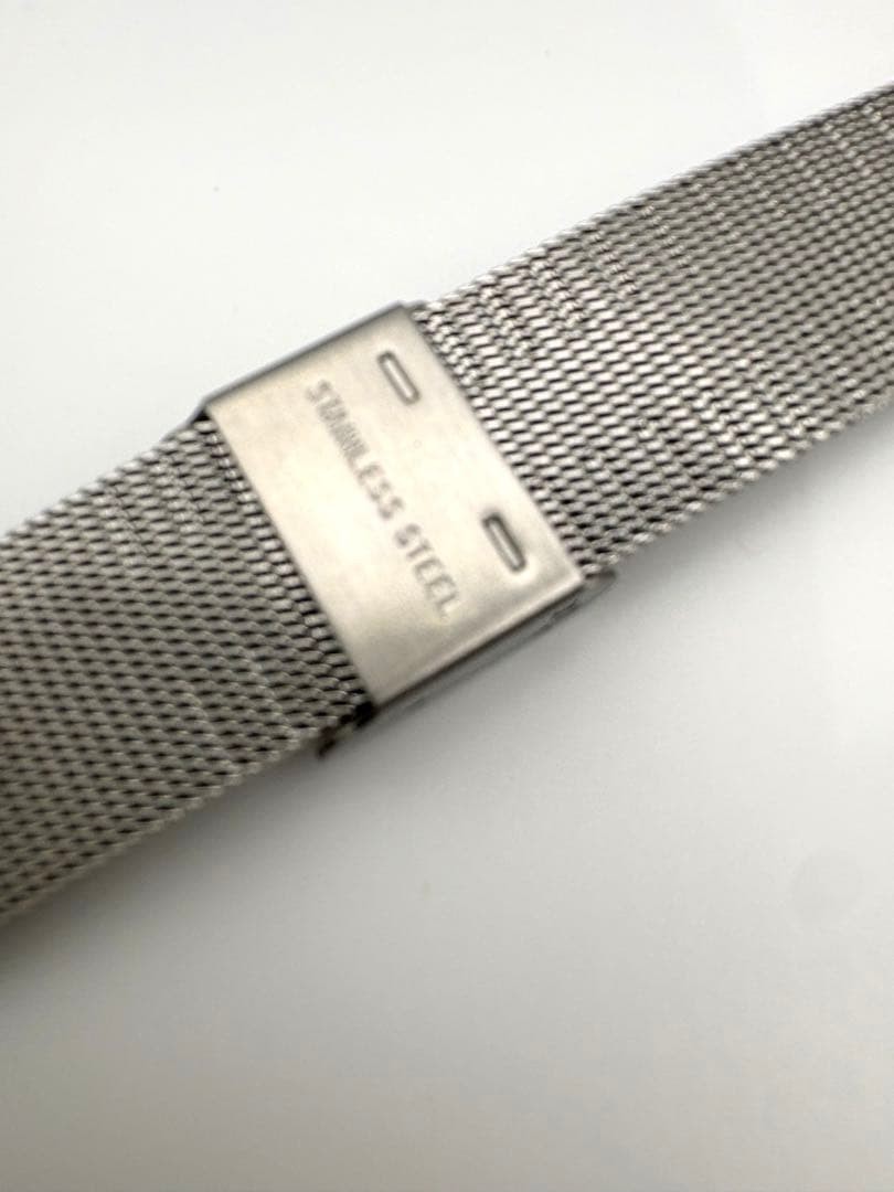 Aureole SW-377M Quartz Silver Stainless Steel Watch Japan