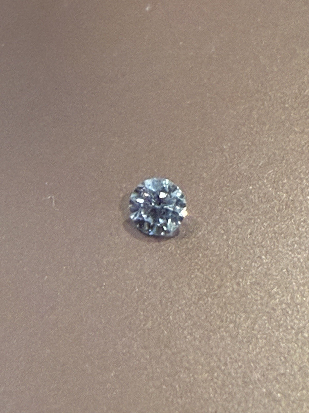 Fancy Natural blue diamond 0.05ct NATURALLY colored unheated
