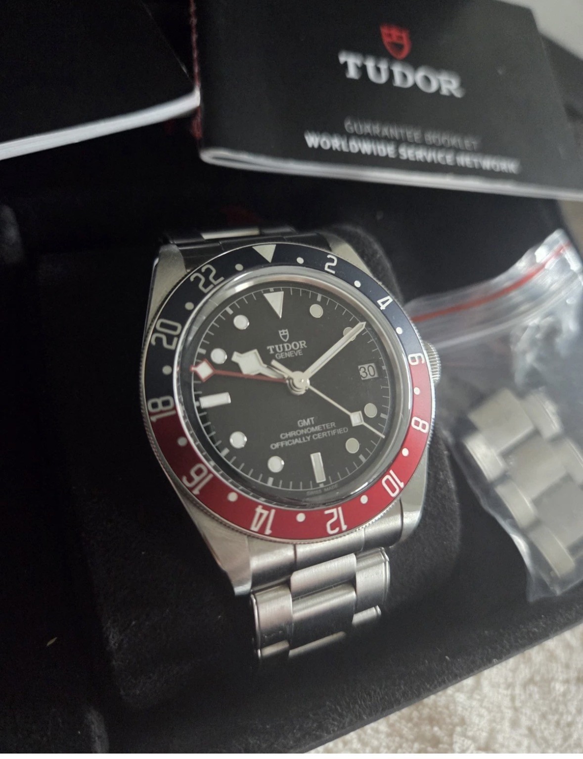 TUDOR Black Bay GMT Pepsi