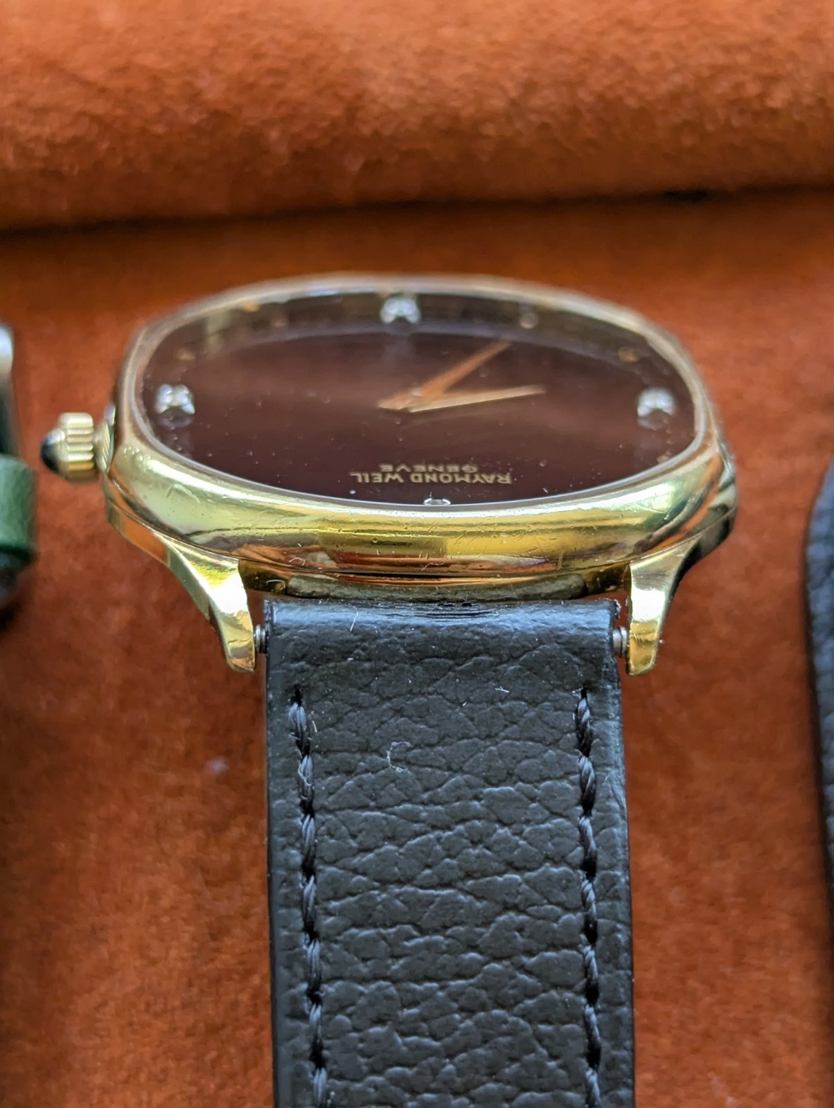Mid 1980s Raymond Weil 7013 gold filled manual watch, ETA 7001 movement in GWO