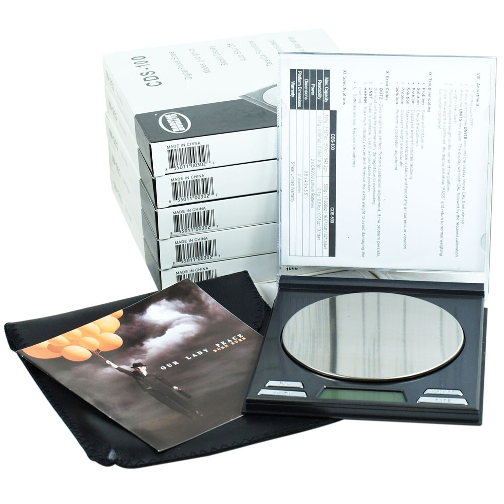 10 PCS 100g x 0.01g Horizon CDS-100 Precision Digital Pocket Scale Wholesale Lot