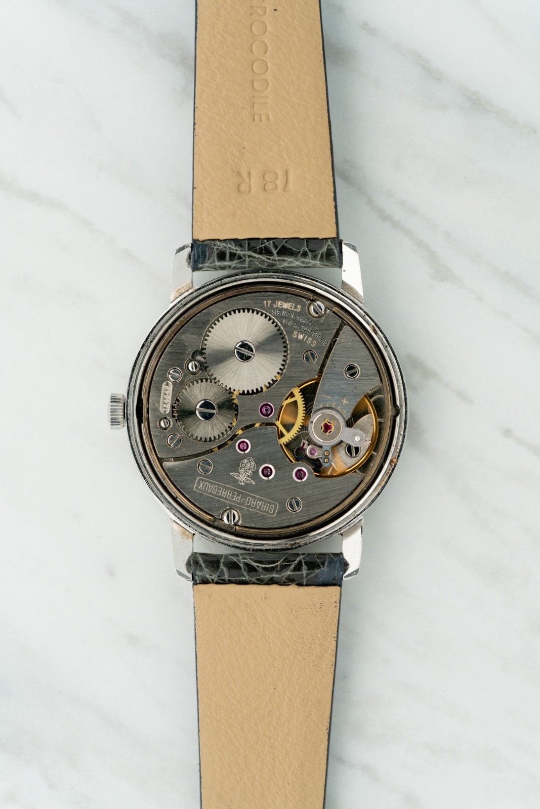 Girard Perregaux “Playboy” Moon Lunar Dot Dial Ref. 9034 FG