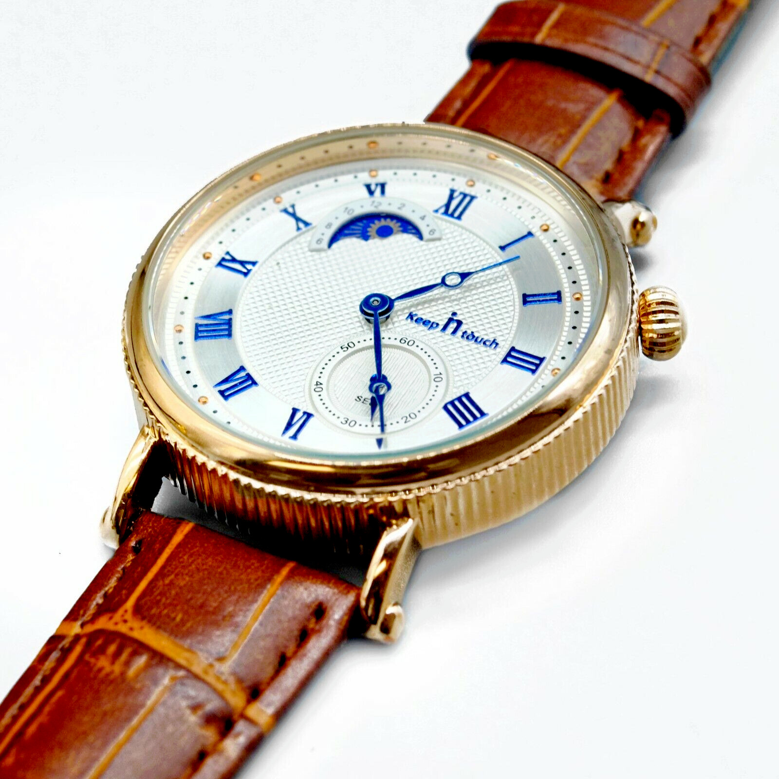 Watch ‘Gentleman’s Friend Rose Gold’ USA Shipping. New Style. Great Look