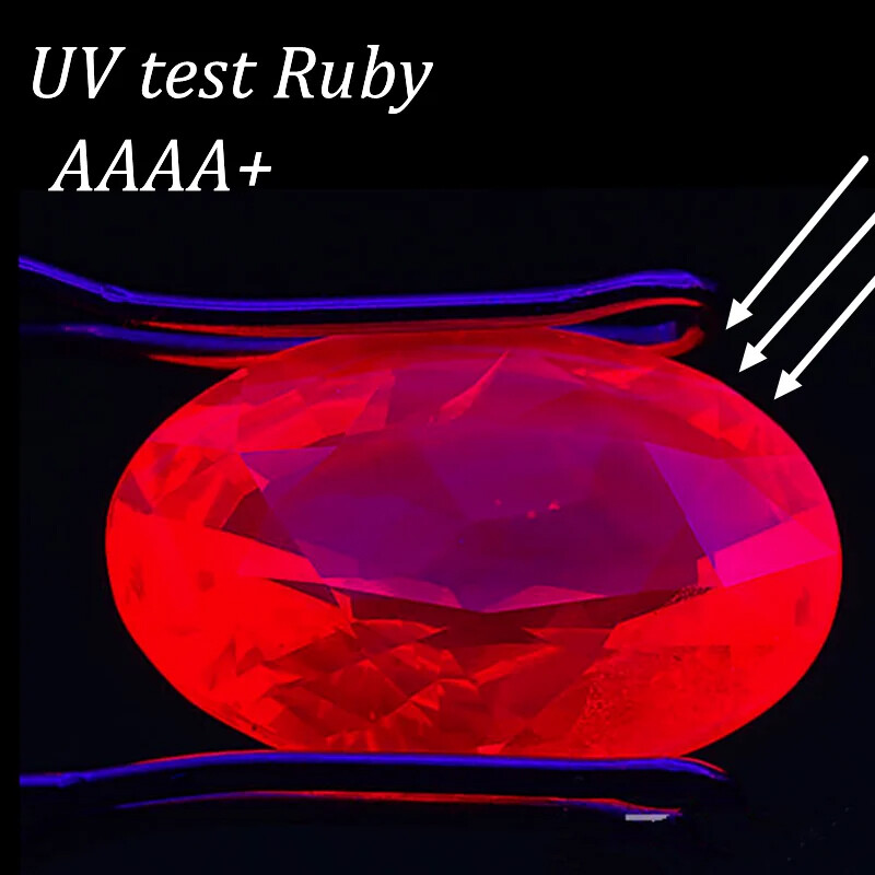 Blood Red Ruby AGL Certified Lab Grown Ruby Loose Gemstone Round Cut 0.3ct~4.3ct
