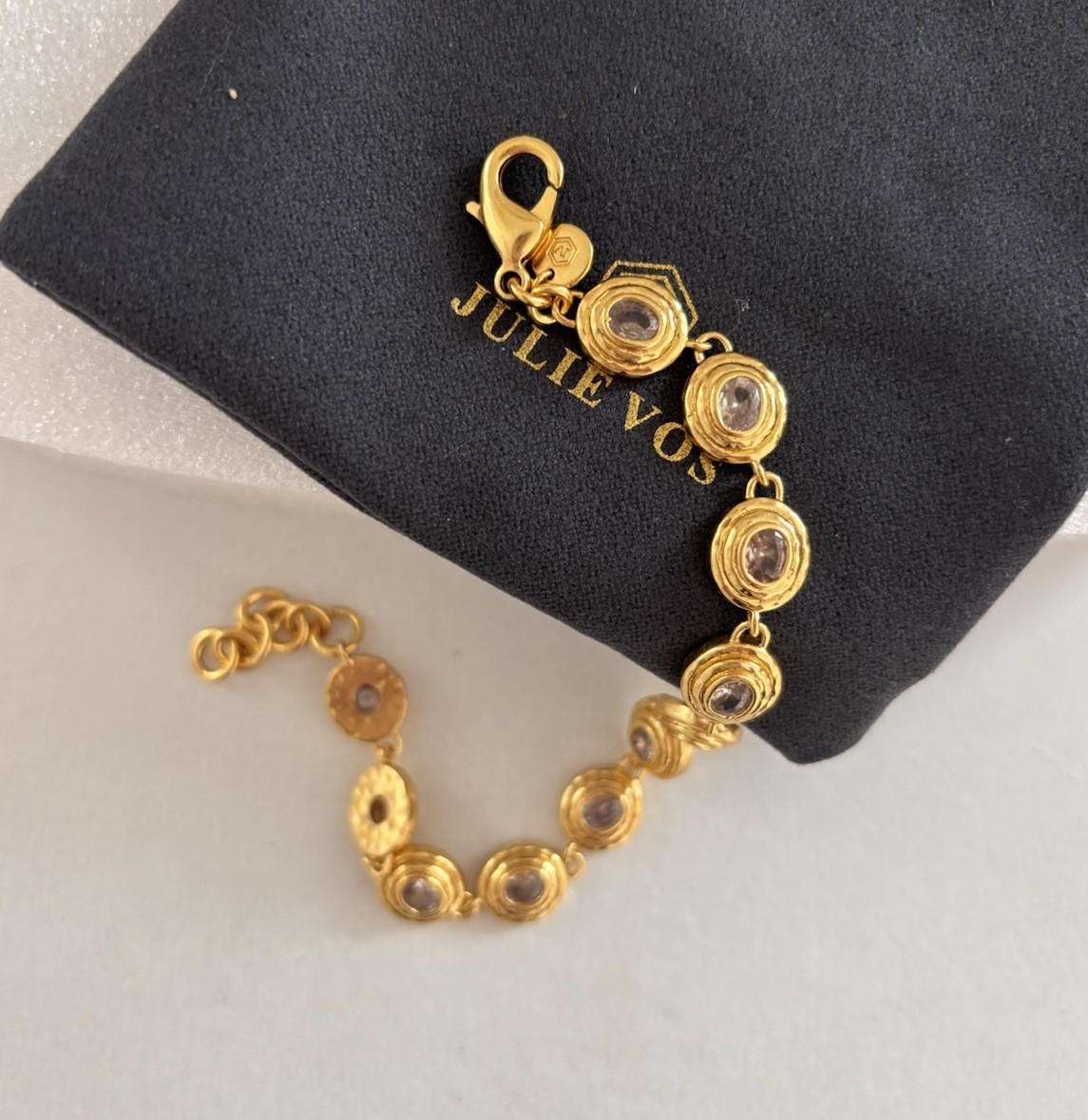 Brand New. $185 Julie Vos Tudor Tennis Bracelet