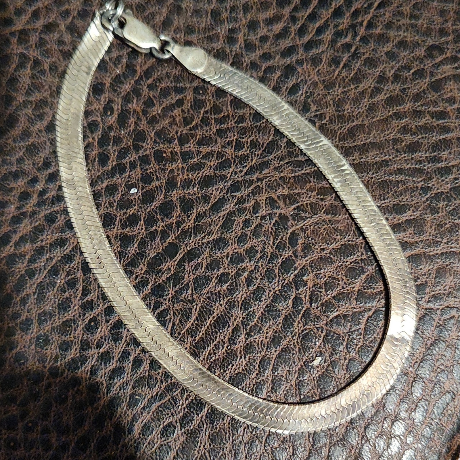 Vintage Womens Vior FGS Silver Bracelet Made in Italy