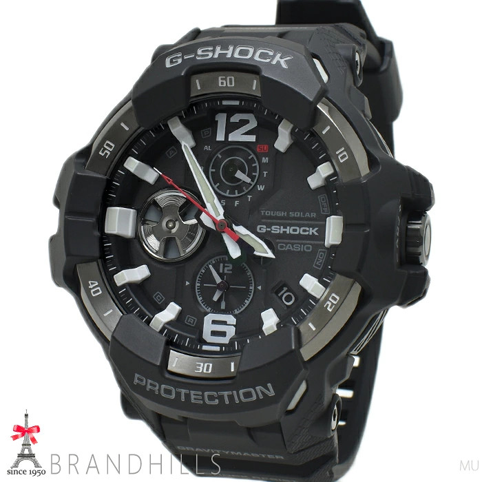 Casio G SHOCK Gravitymaster Solar Bluetooth Mobile Link Carbon Resin SS GR B300