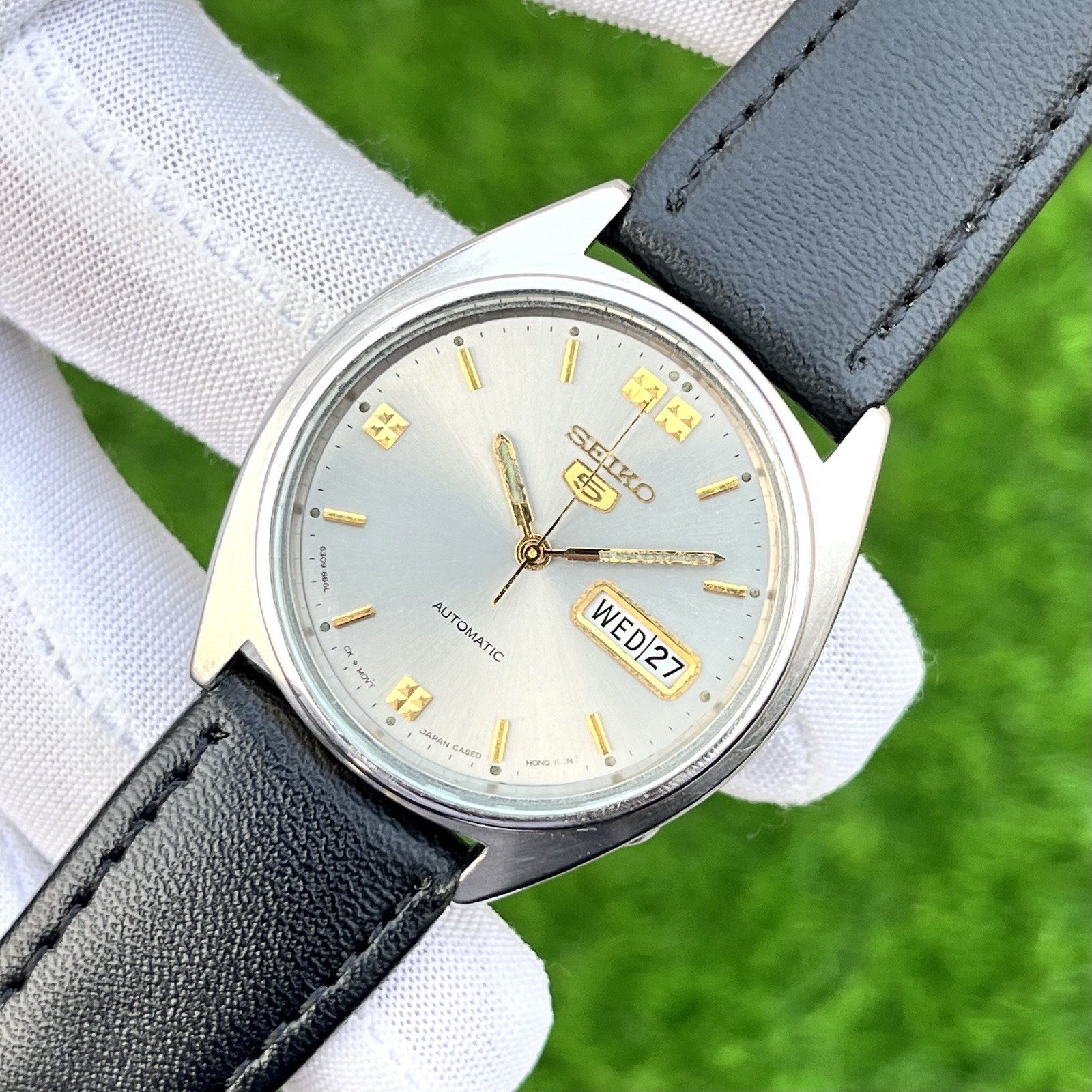 Vintage Seiko 5 Dress Formal Automatic Japan Made Men’s Watch Cal 6309